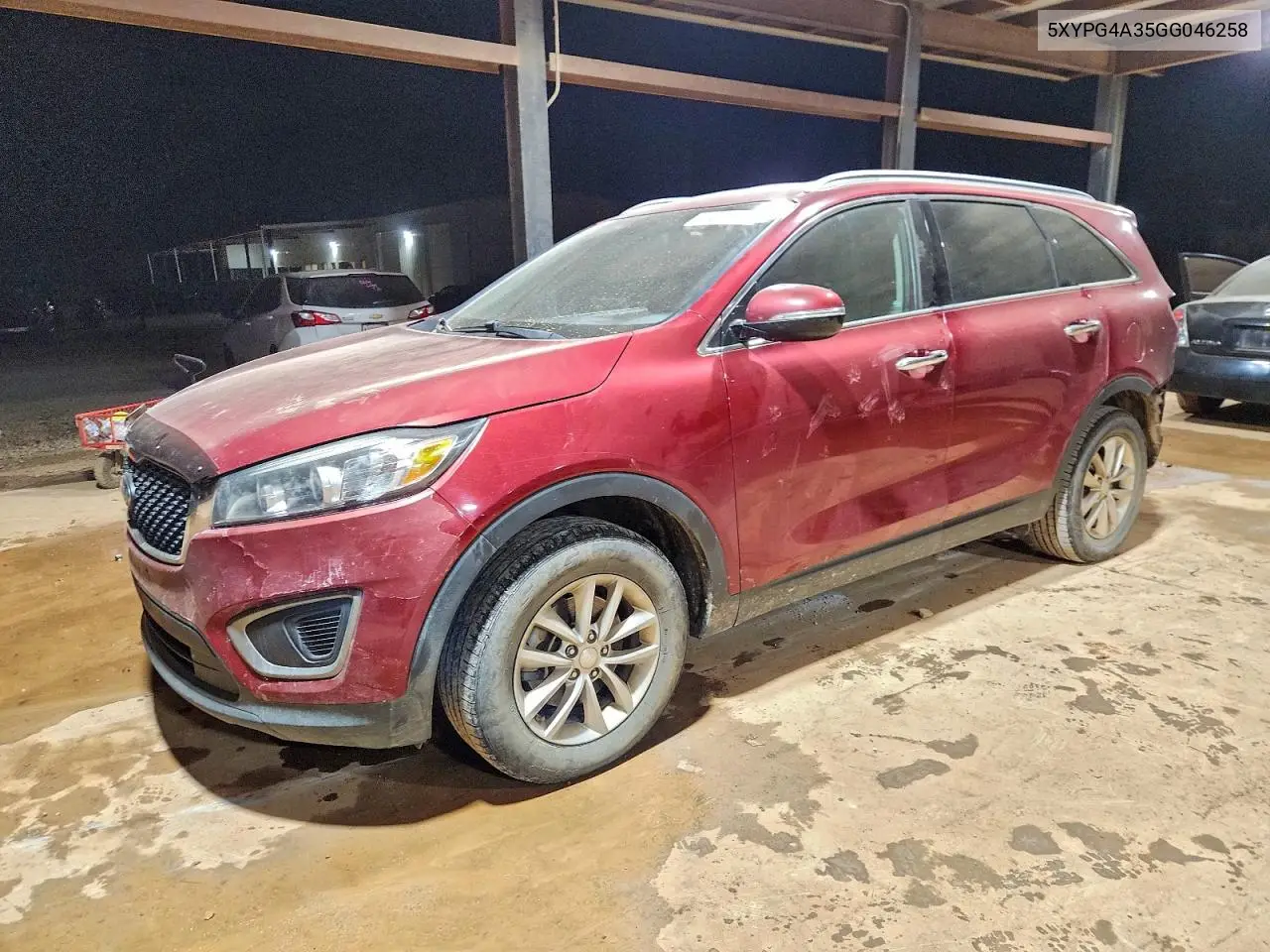 5XYPG4A35GG046258 2016 Kia Sorento Lx