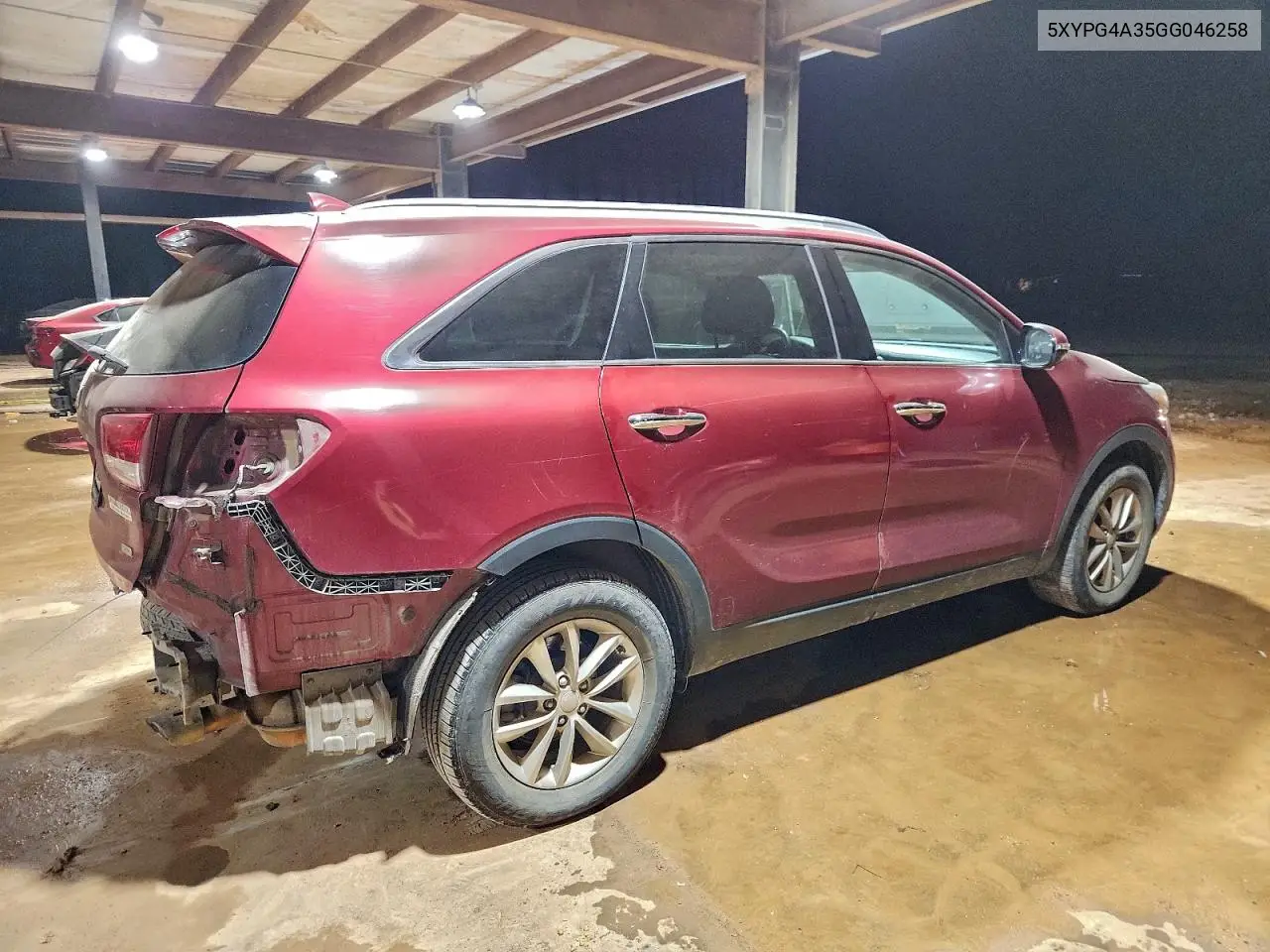 5XYPG4A35GG046258 2016 Kia Sorento Lx