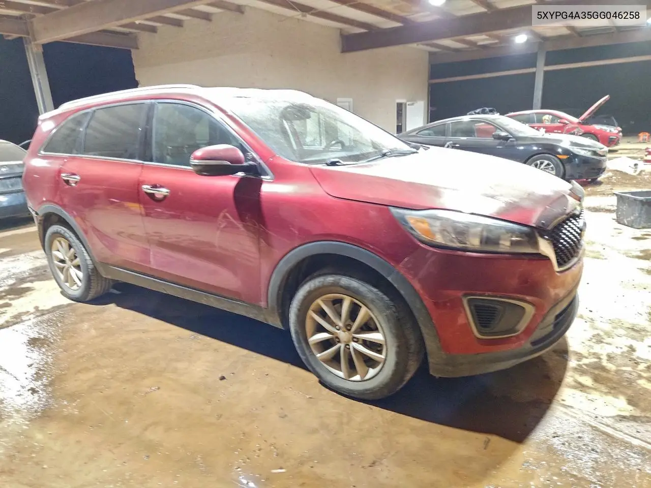 5XYPG4A35GG046258 2016 Kia Sorento Lx