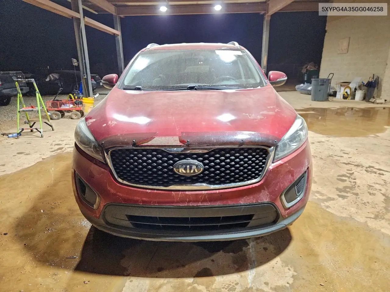 5XYPG4A35GG046258 2016 Kia Sorento Lx