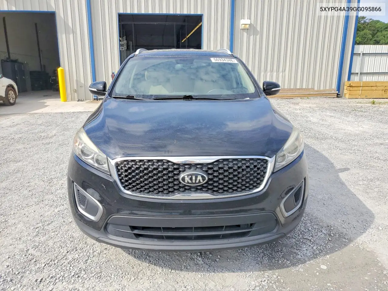 2016 Kia Sorento Lx VIN: 5XYPG4A39GG095866 Lot: 56934346
