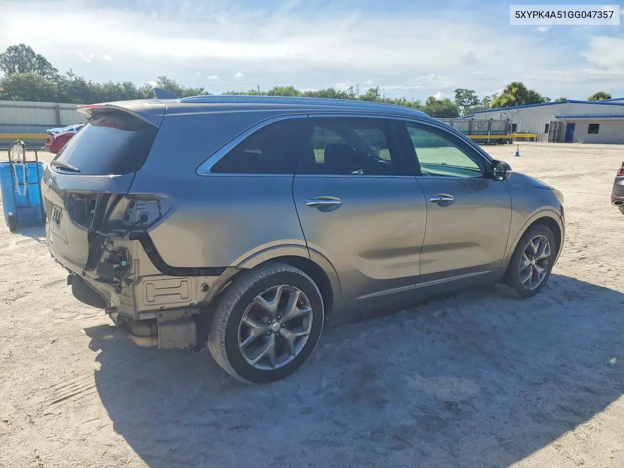 2016 Kia Sorento Sx V6 VIN: 5XYPK4A51GG047357 Lot: 60186526