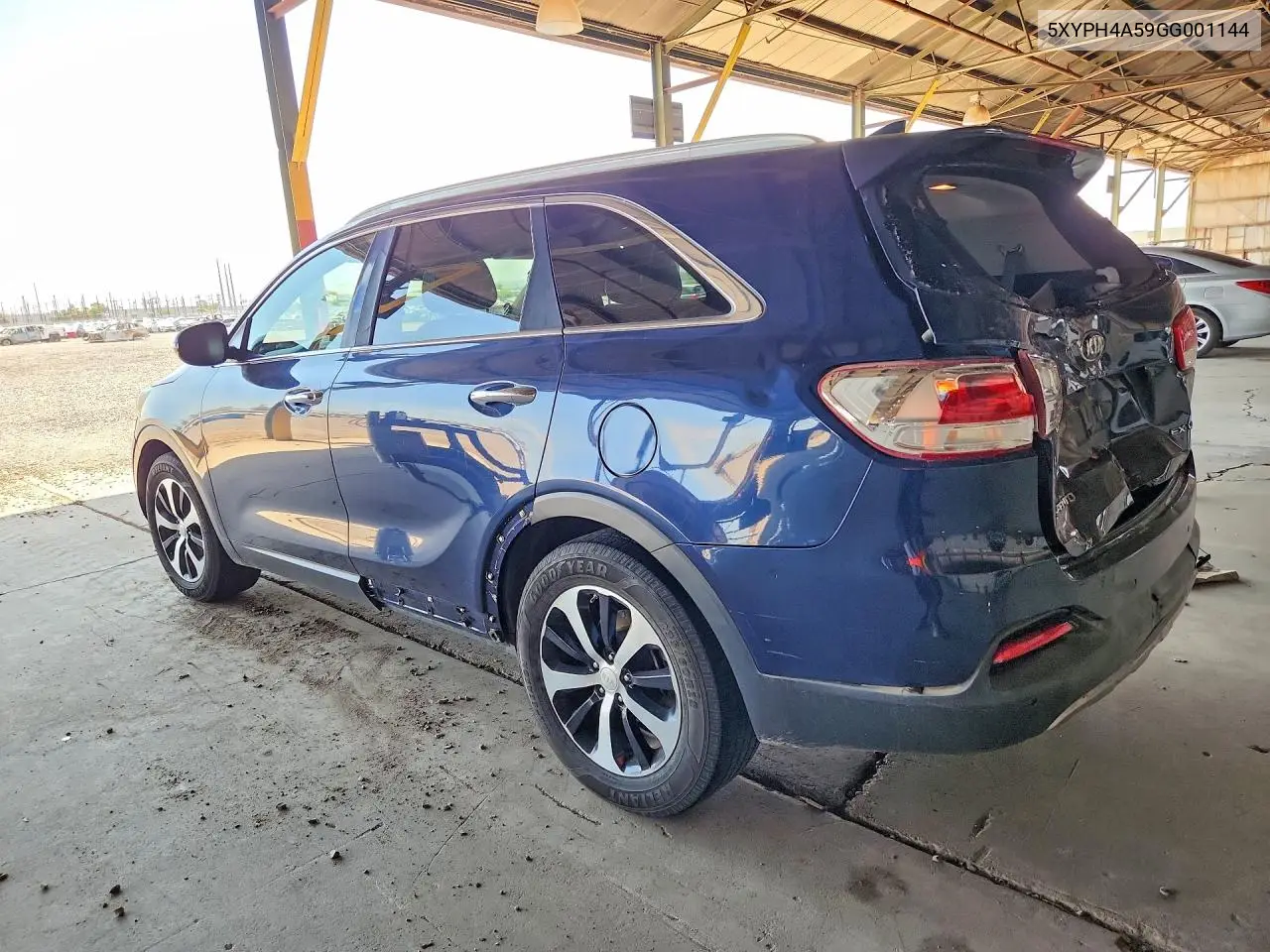 2016 Kia Sorento Ex VIN: 5XYPH4A59GG001144 Lot: 61107746