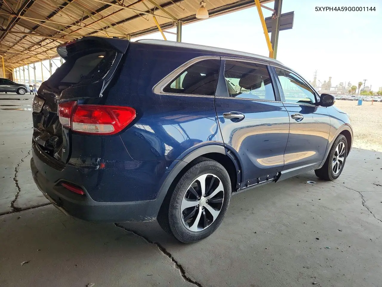 2016 Kia Sorento Ex VIN: 5XYPH4A59GG001144 Lot: 61107746