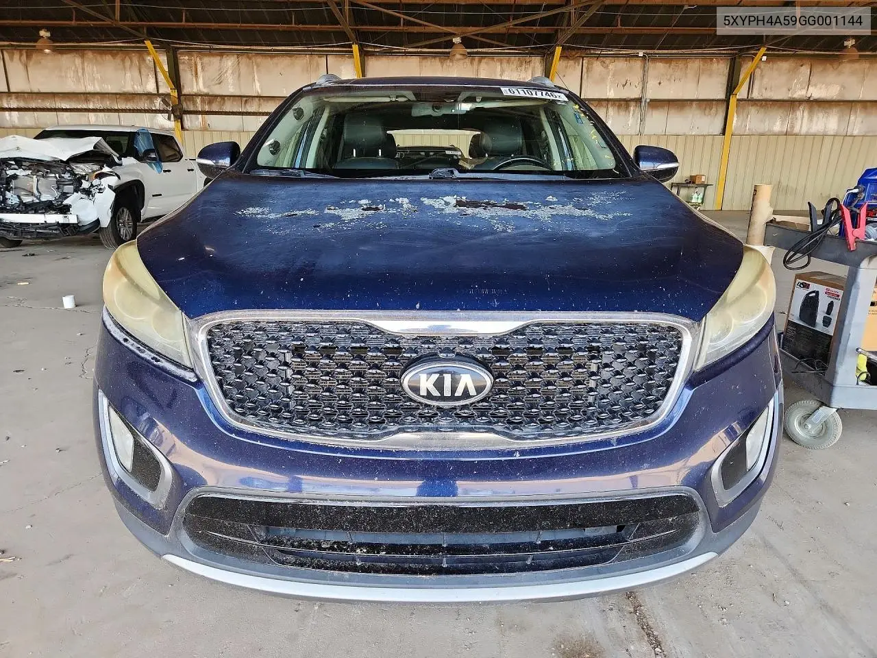 2016 Kia Sorento Ex VIN: 5XYPH4A59GG001144 Lot: 61107746