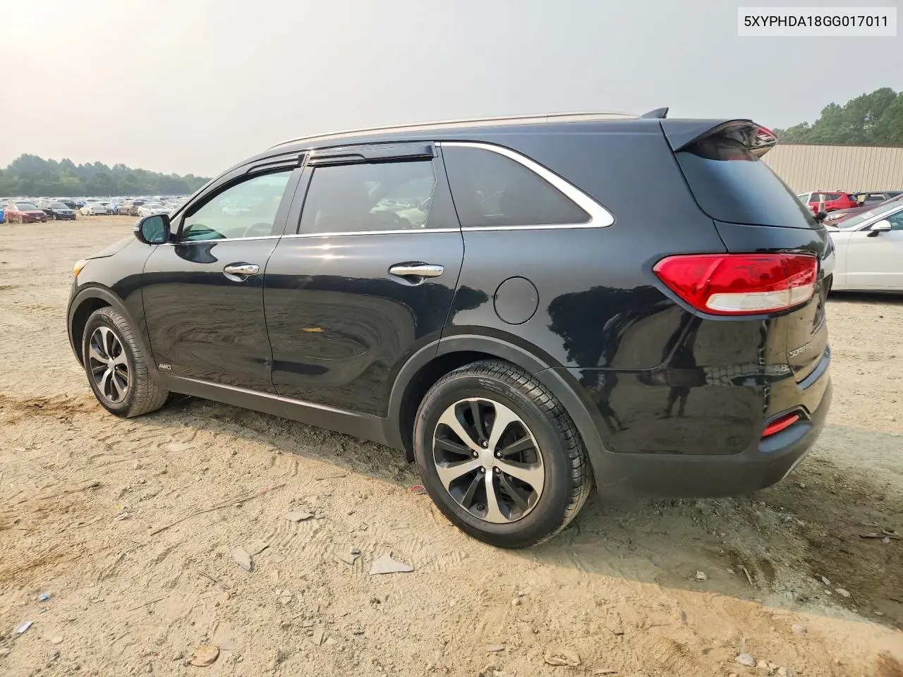 2016 Kia Sorento Ex VIN: 5XYPHDA18GG017011 Lot: 61119036
