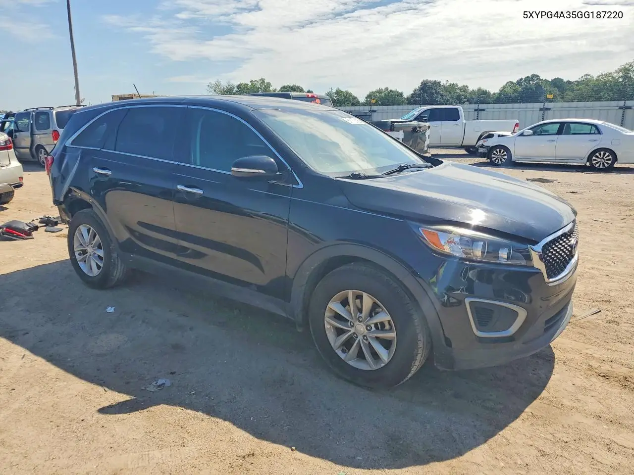 2016 Kia Sorento L VIN: 5XYPG4A35GG187220 Lot: 61173706