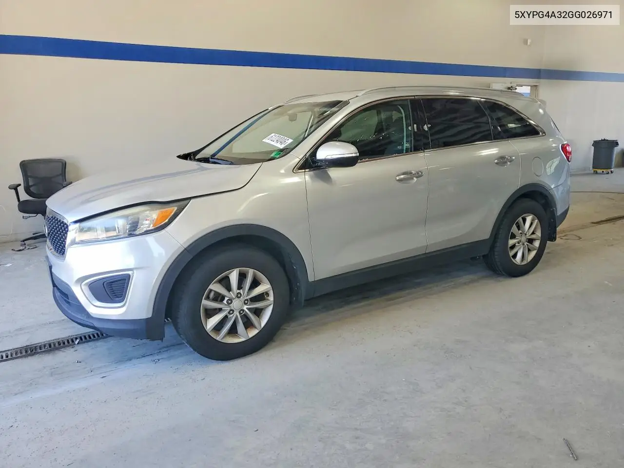 2016 Kia Sorento Lx VIN: 5XYPG4A32GG026971 Lot: 61224046