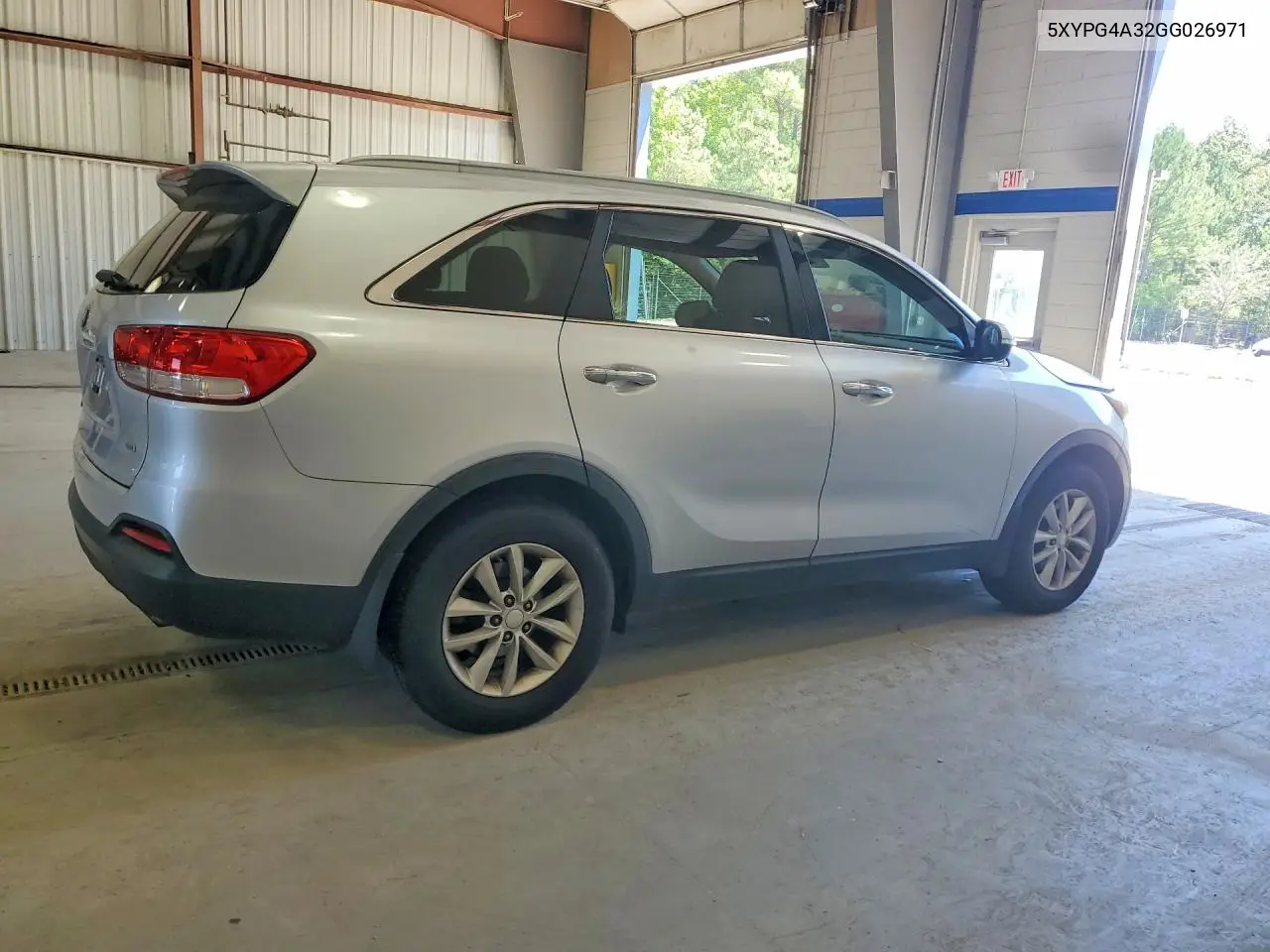 2016 Kia Sorento Lx VIN: 5XYPG4A32GG026971 Lot: 61224046