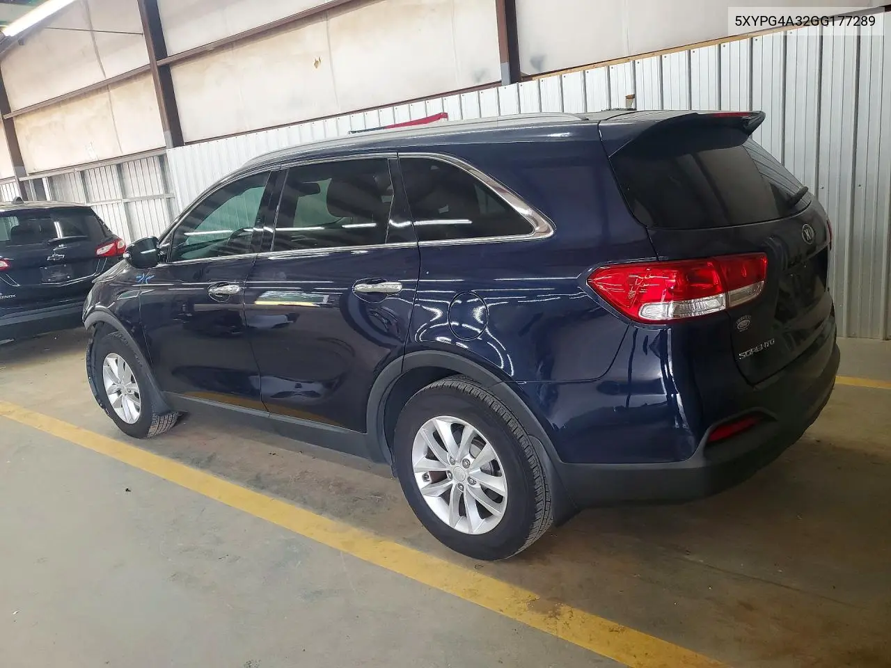 2016 Kia Sorento Lx VIN: 5XYPG4A32GG177289 Lot: 61304456