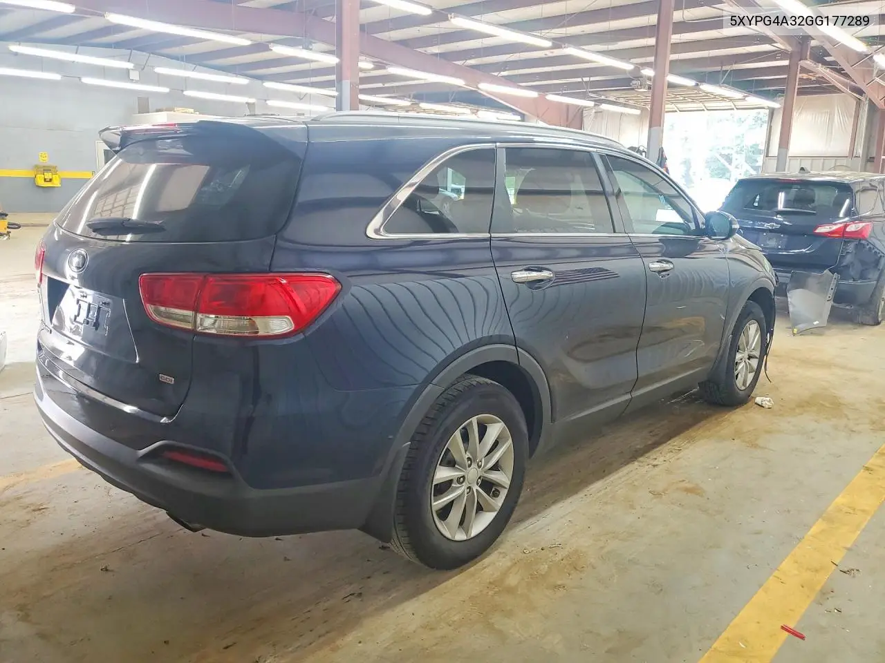 2016 Kia Sorento Lx VIN: 5XYPG4A32GG177289 Lot: 61304456
