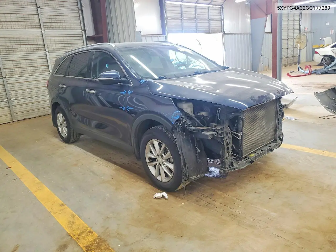 2016 Kia Sorento Lx VIN: 5XYPG4A32GG177289 Lot: 61304456