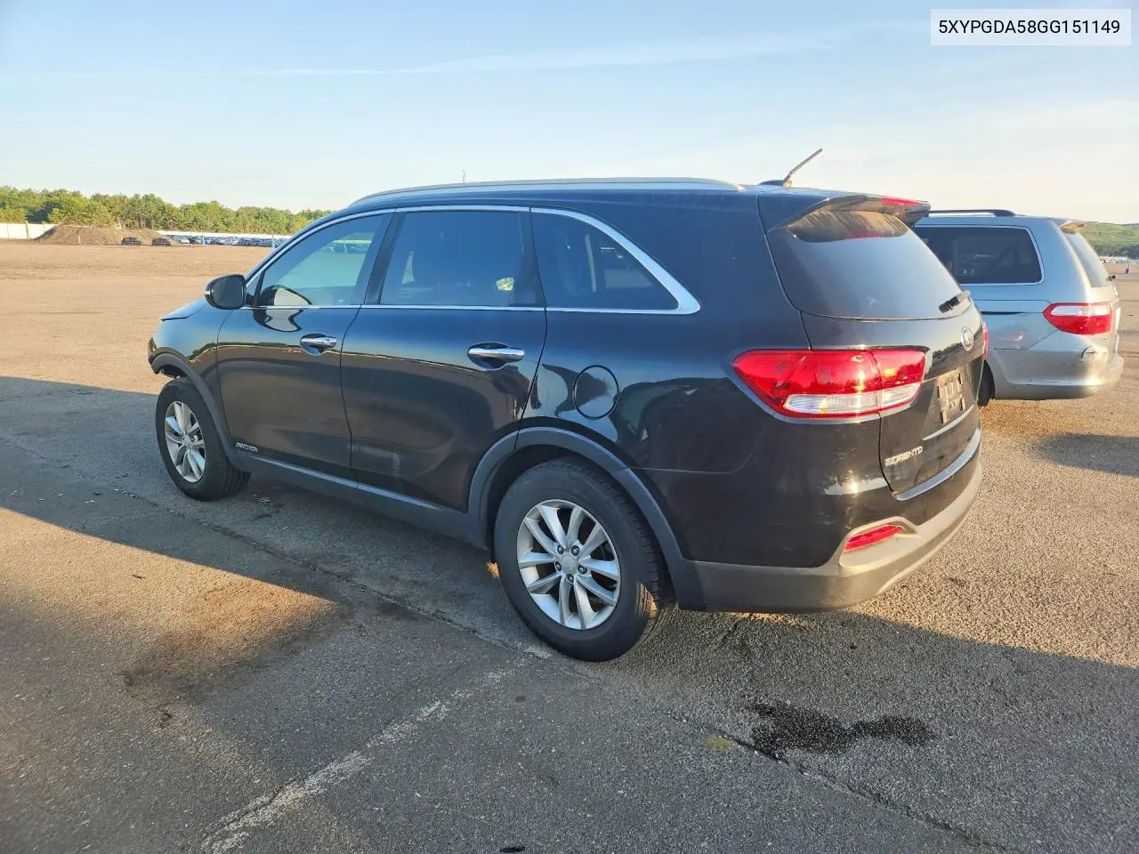 2016 Kia Sorento Lx V6 VIN: 5XYPGDA58GG151149 Lot: 61759006