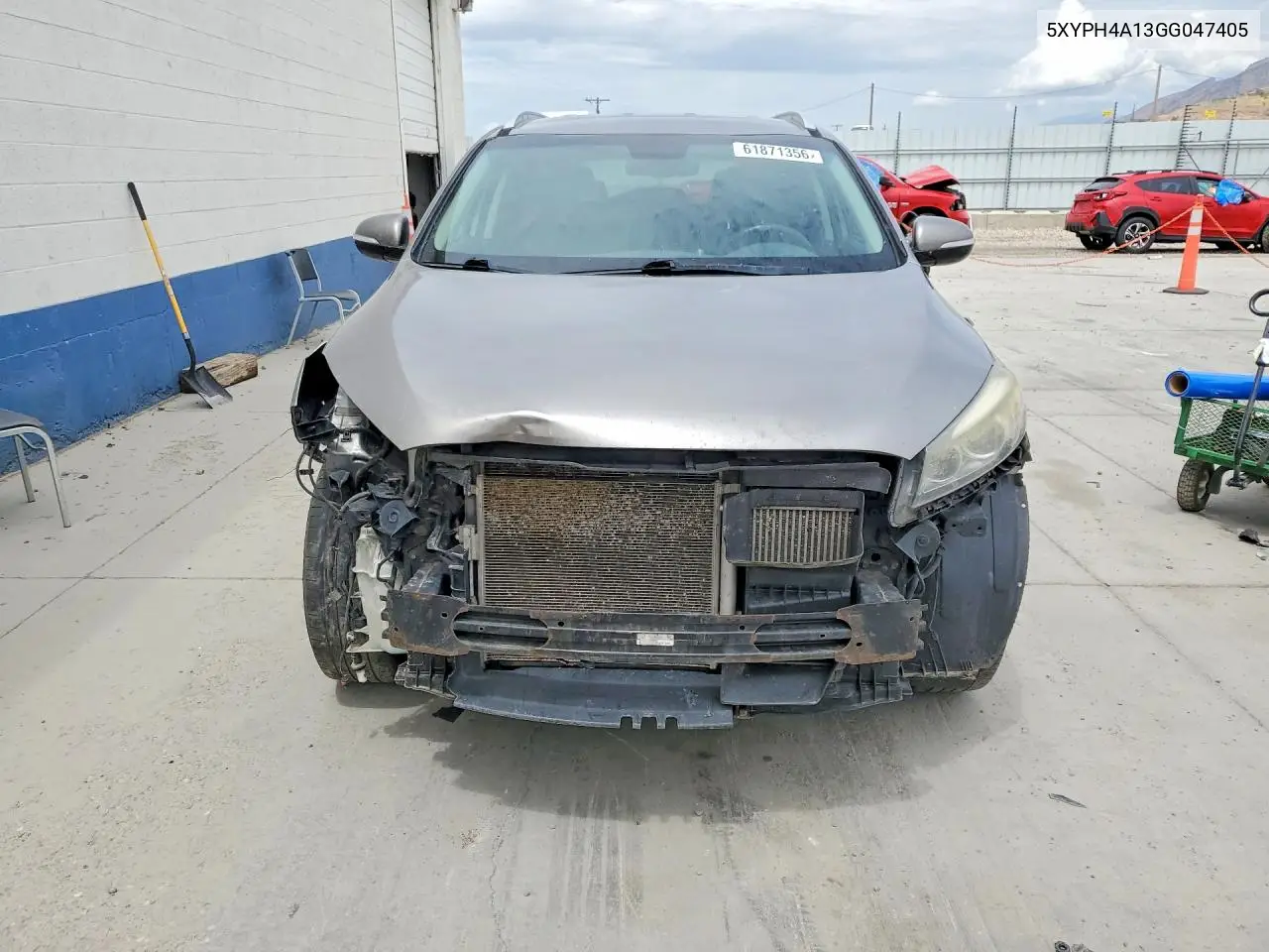 2016 Kia Sorento Ex VIN: 5XYPH4A13GG047405 Lot: 61871356