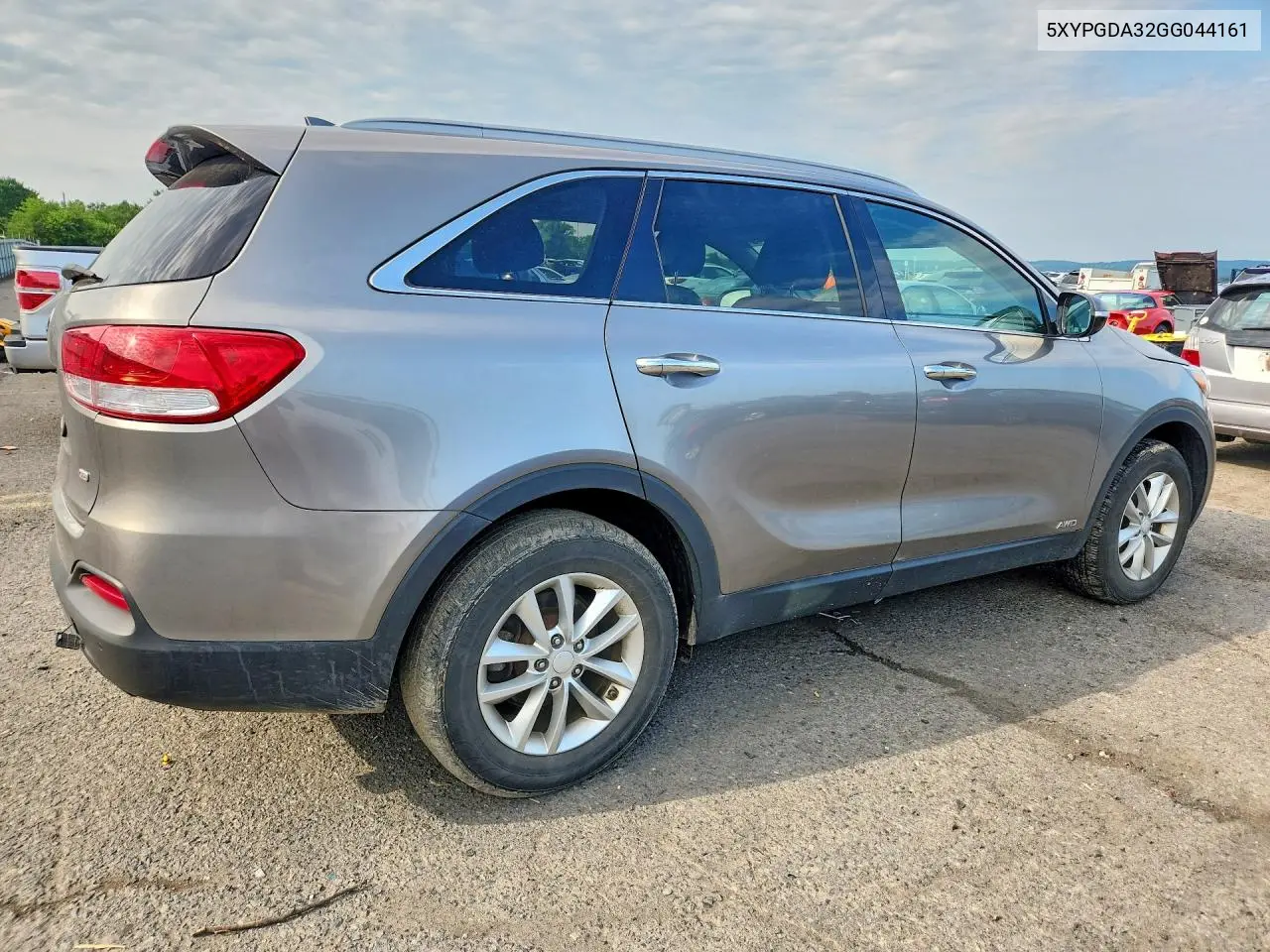 2016 Kia Sorento Lx VIN: 5XYPGDA32GG044161 Lot: 62002516