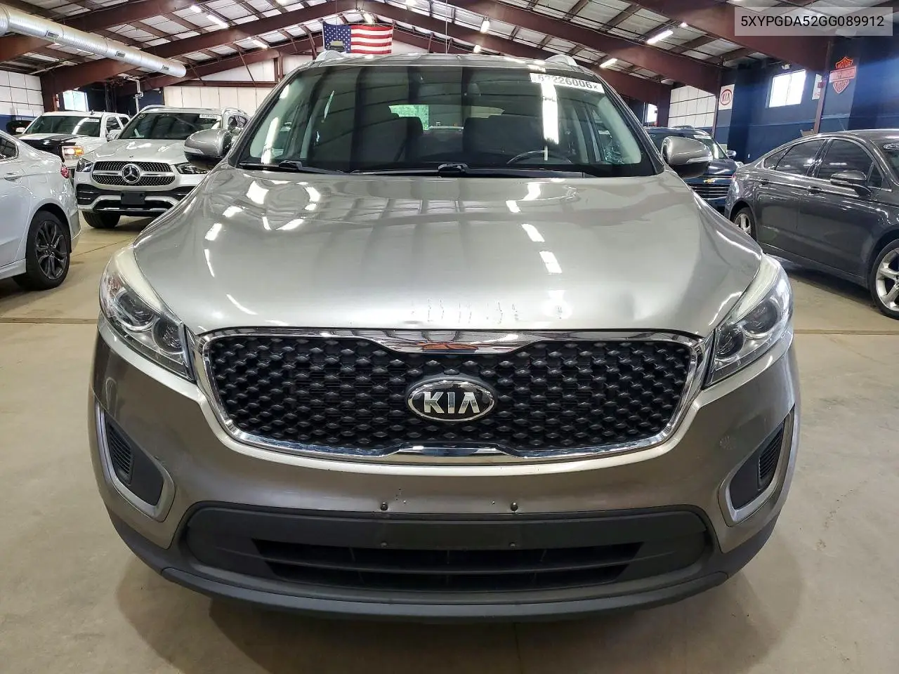2016 Kia Sorento Lx V6 VIN: 5XYPGDA52GG089912 Lot: 62226006