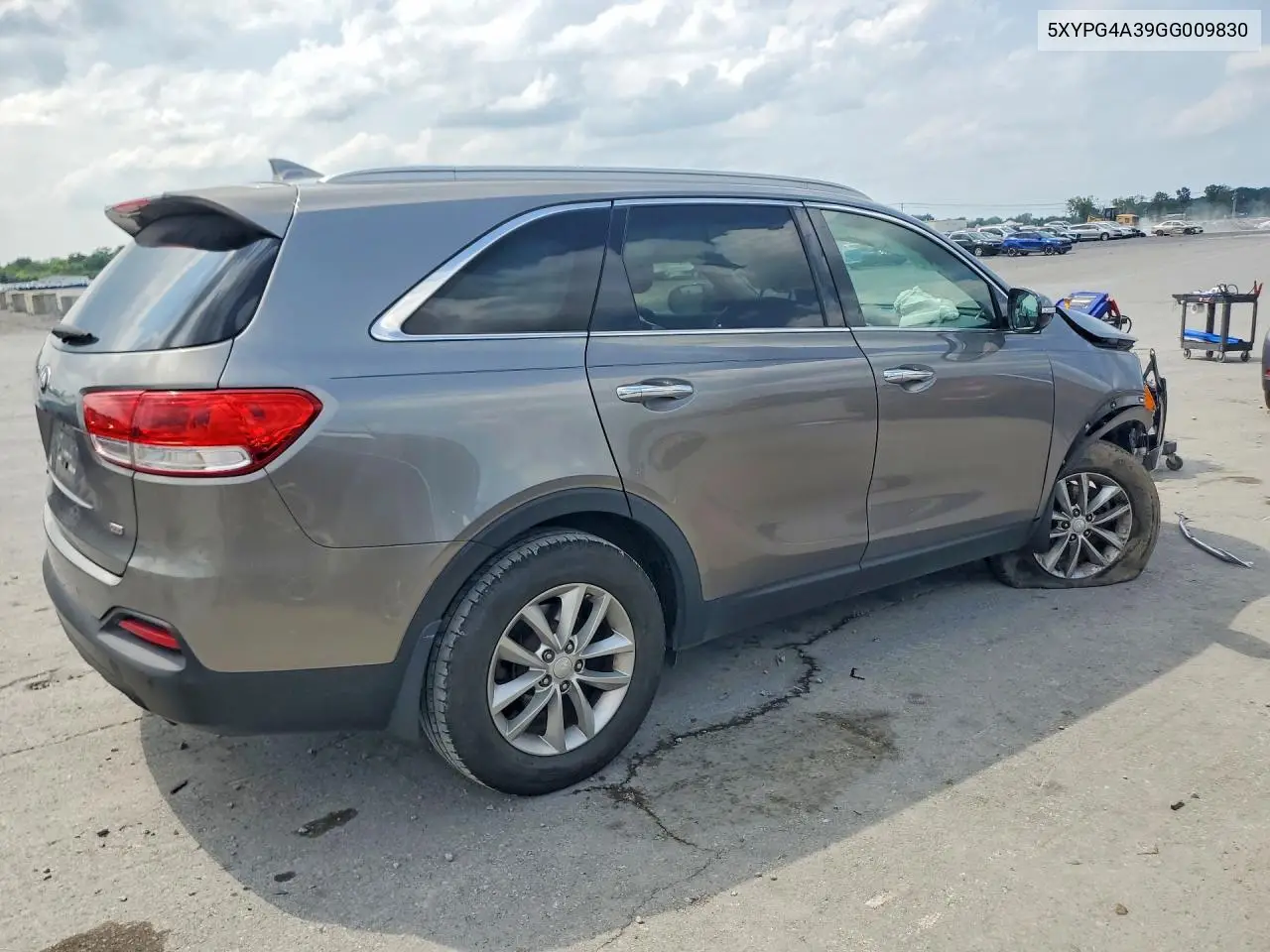 2016 Kia Sorento Lx VIN: 5XYPG4A39GG009830 Lot: 62299576