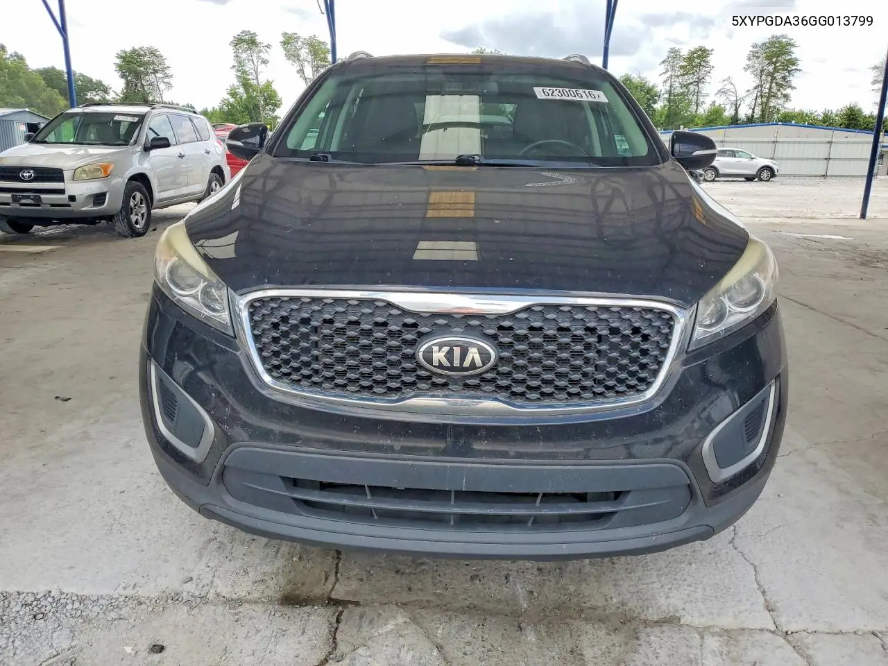 2016 Kia Sorento Lx VIN: 5XYPGDA36GG013799 Lot: 62300616