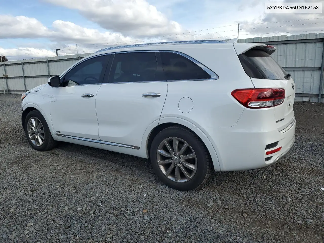 5XYPKDA56GG152153 2016 Kia Sorento Sx