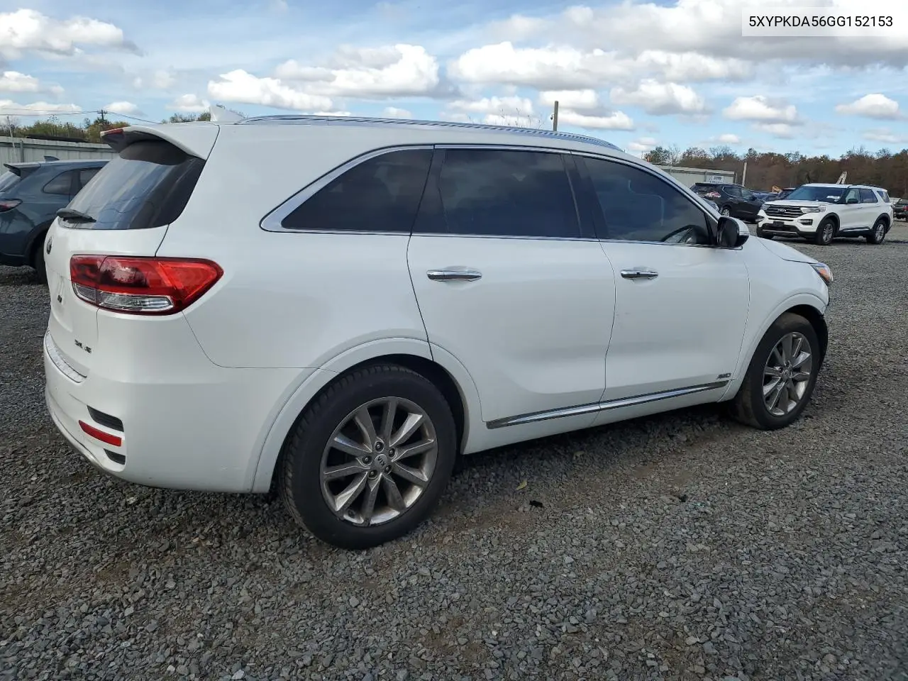 5XYPKDA56GG152153 2016 Kia Sorento Sx