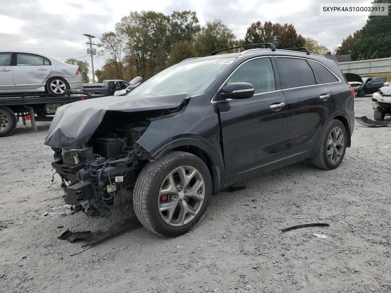 5XYPK4A51GG033913 2016 Kia Sorento Sx