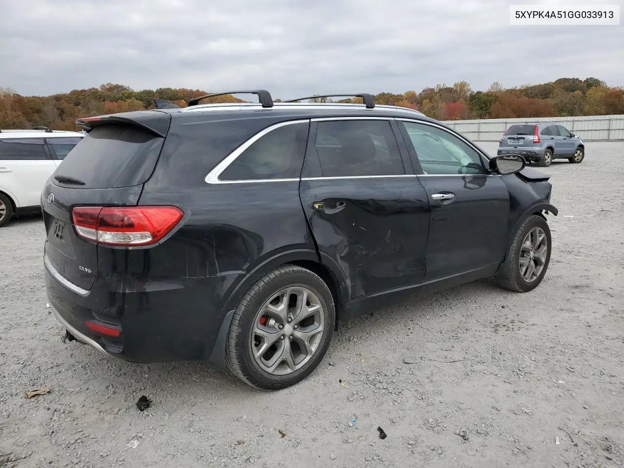 5XYPK4A51GG033913 2016 Kia Sorento Sx