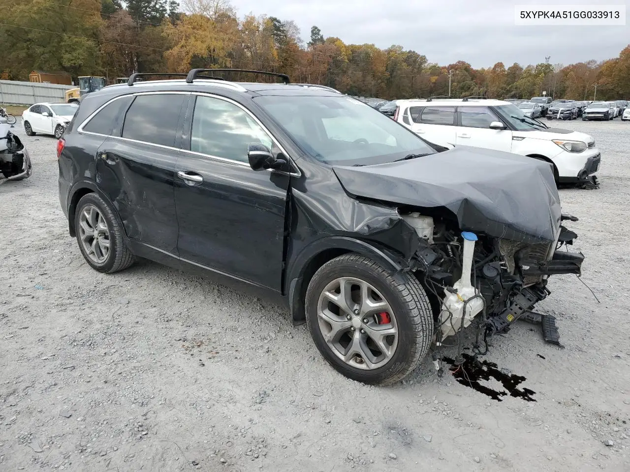 5XYPK4A51GG033913 2016 Kia Sorento Sx