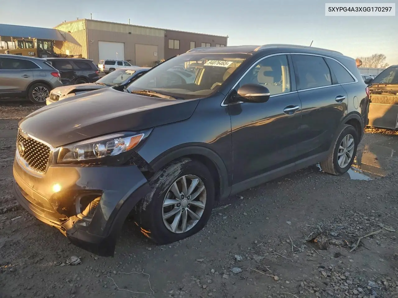 5XYPG4A3XGG170297 2016 Kia Sorento Lx