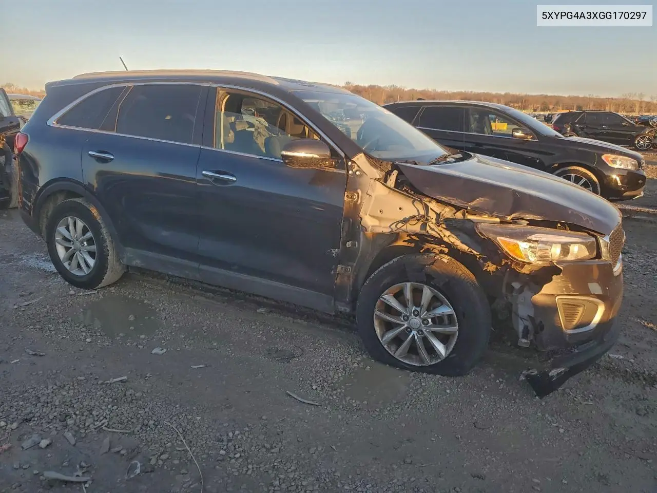 5XYPG4A3XGG170297 2016 Kia Sorento Lx