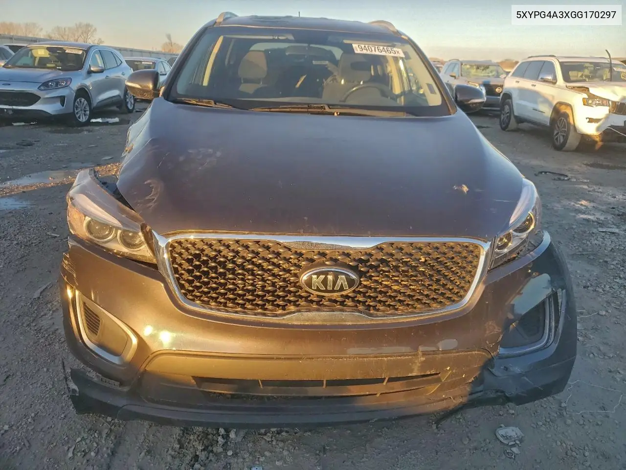 5XYPG4A3XGG170297 2016 Kia Sorento Lx