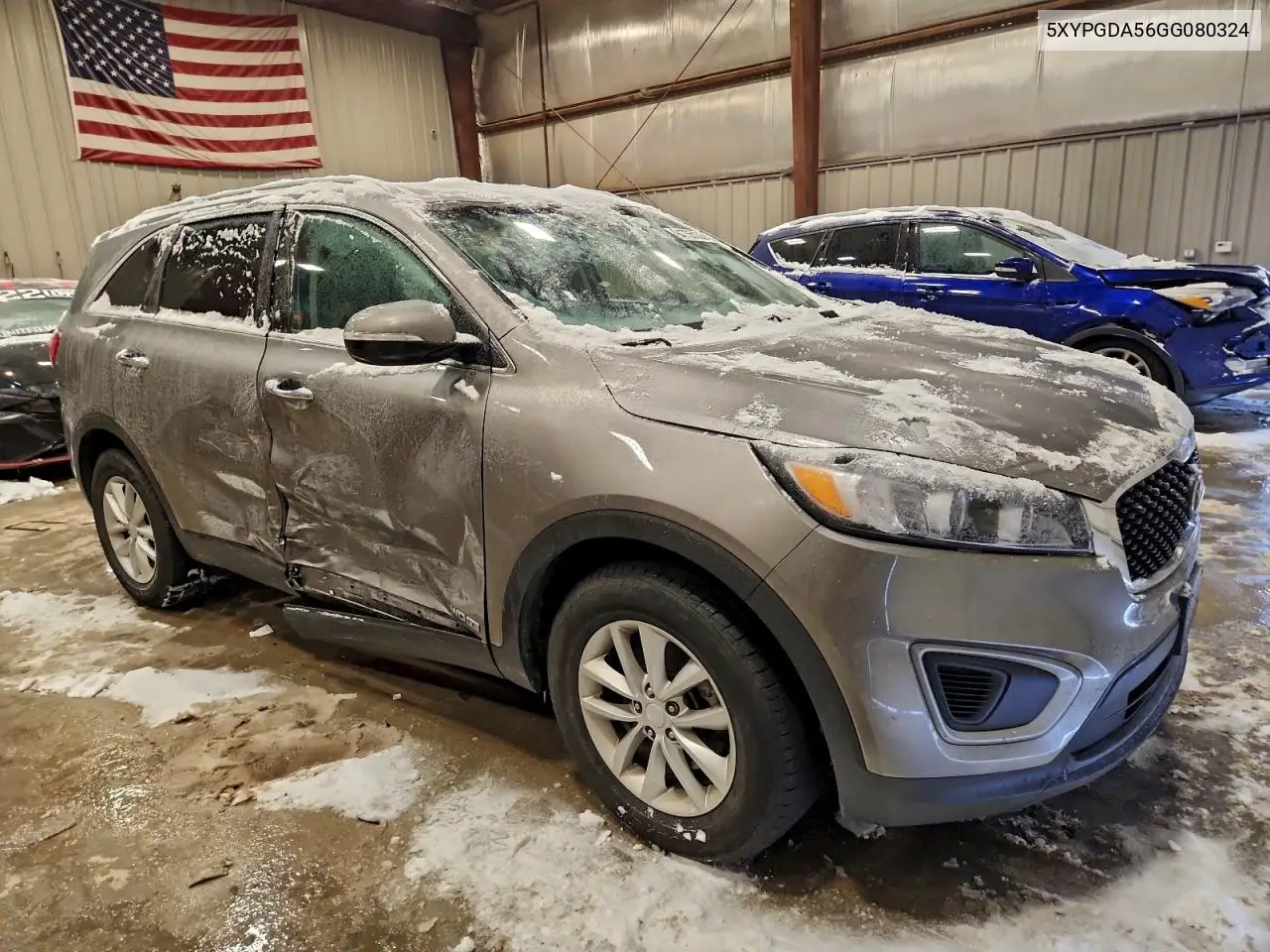 5XYPGDA56GG080324 2016 Kia Sorento Lx