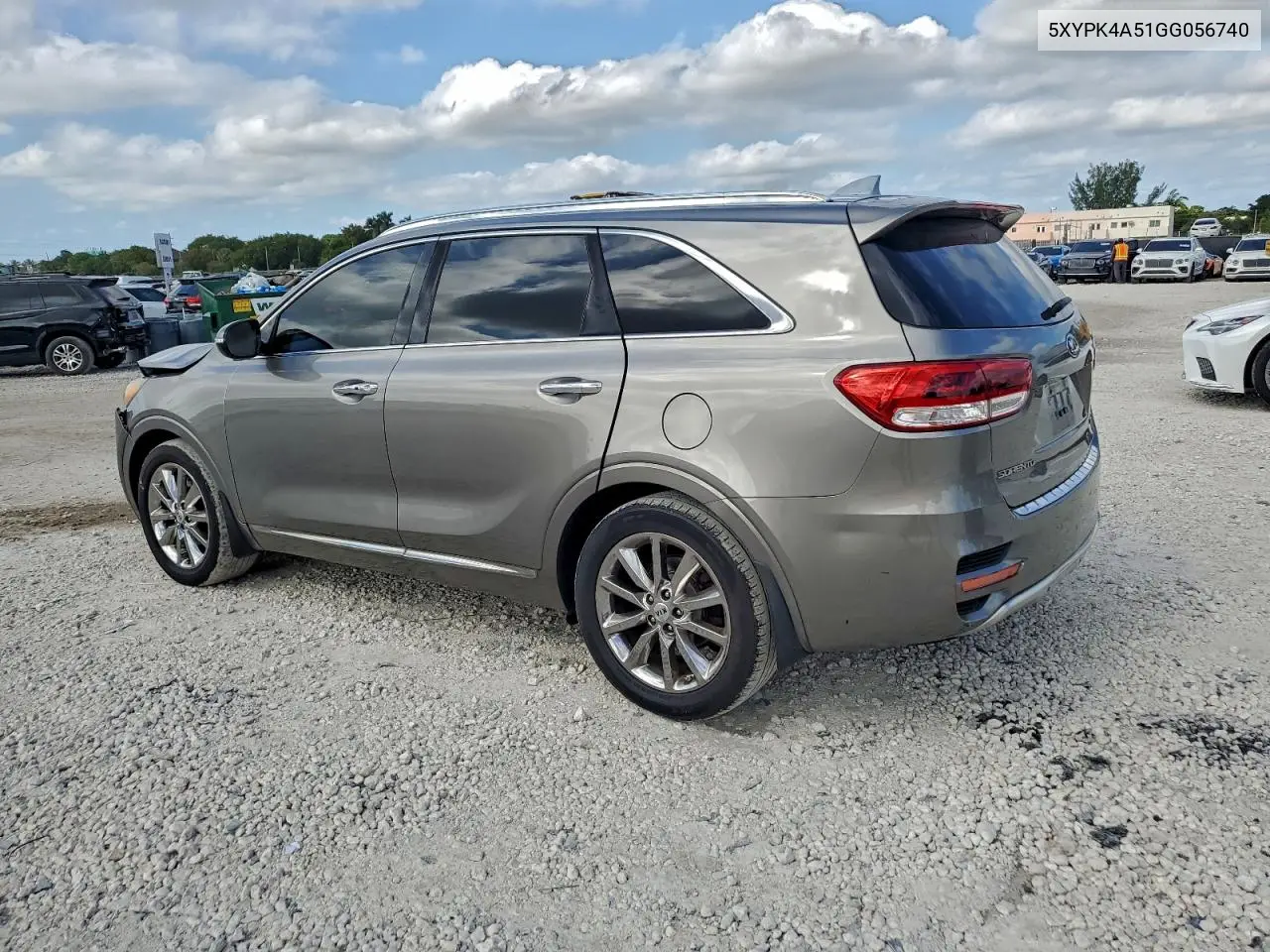5XYPK4A51GG056740 2016 Kia Sorento Sx