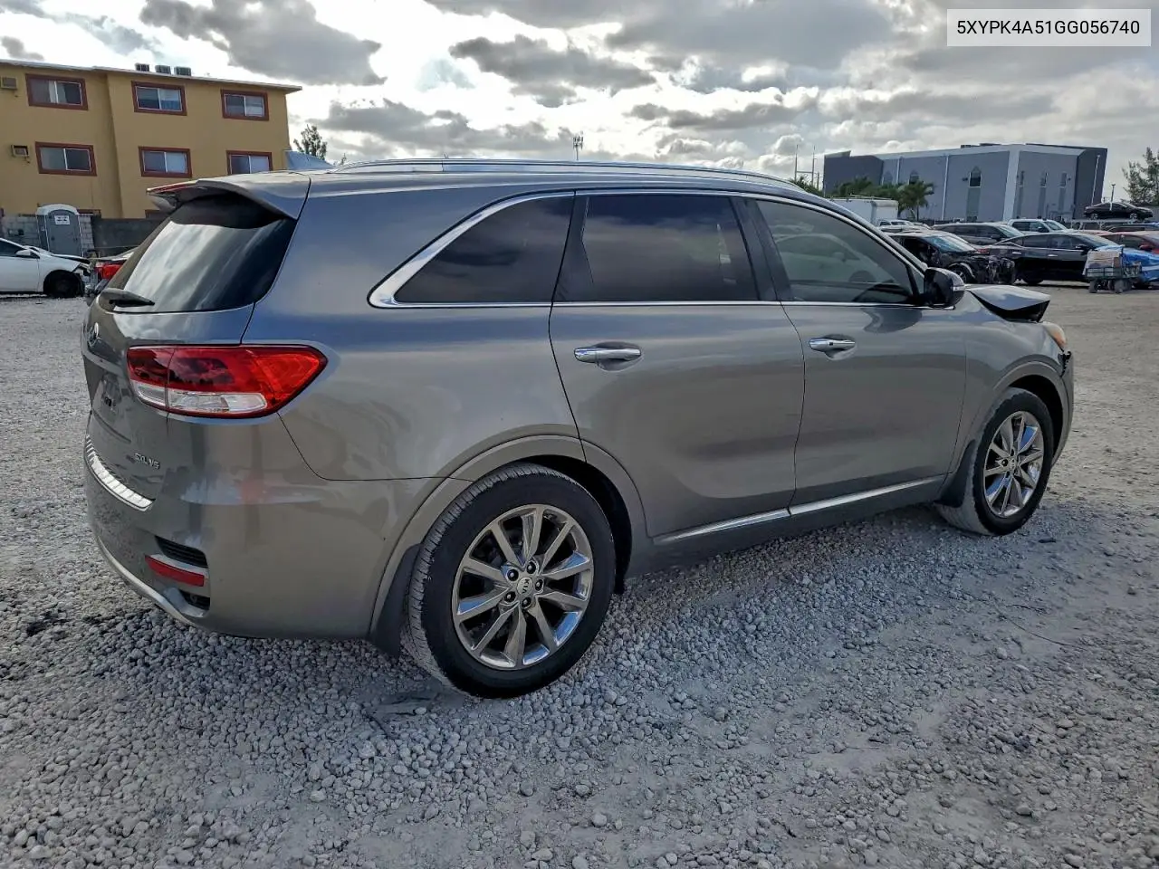 5XYPK4A51GG056740 2016 Kia Sorento Sx