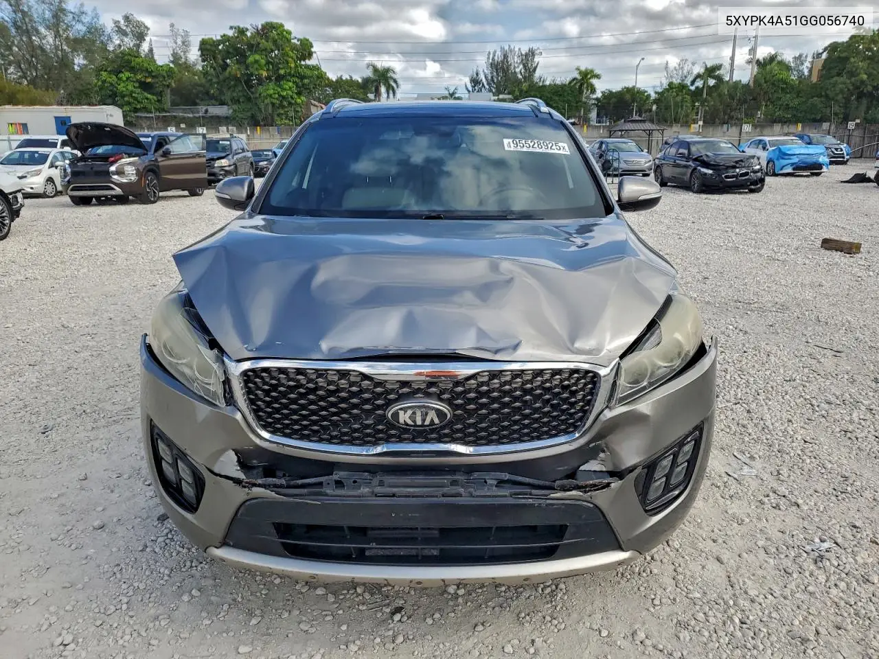 5XYPK4A51GG056740 2016 Kia Sorento Sx