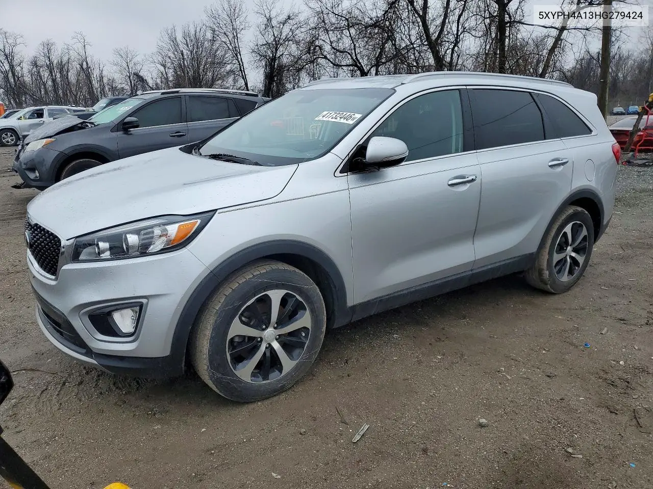 5XYPH4A13HG279424 2017 Kia Sorento Ex