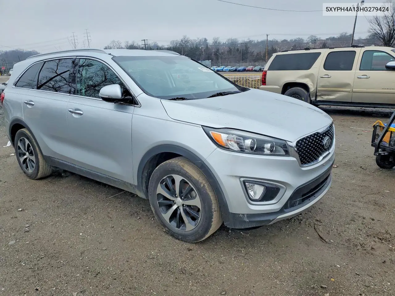 5XYPH4A13HG279424 2017 Kia Sorento Ex