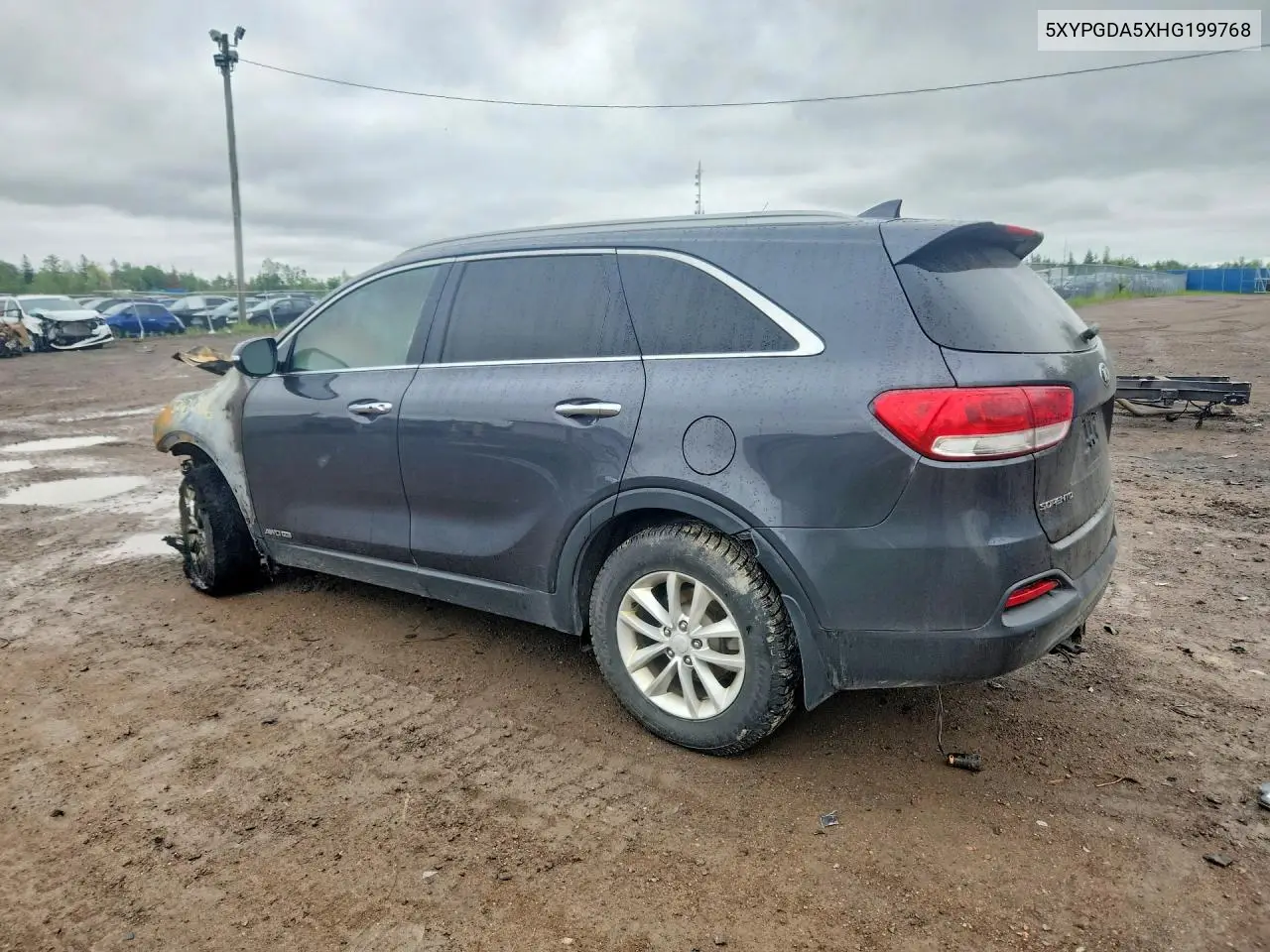 2017 Kia Sorento Lx V6 VIN: 5XYPGDA5XHG199768 Lot: 57436336