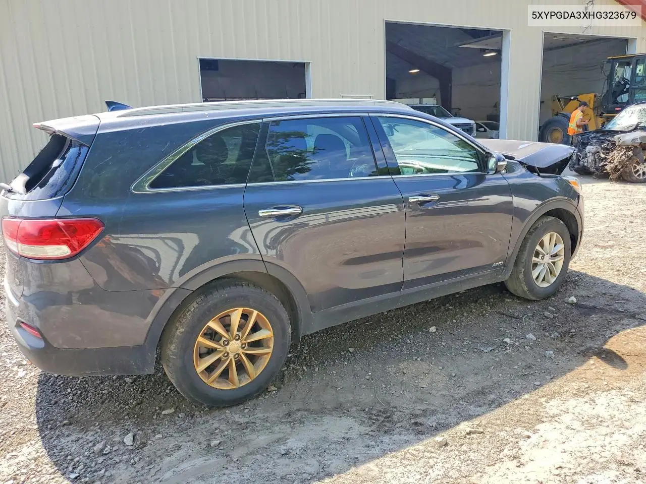 2017 Kia Sorento VIN: 5XYPGDA3XHG323679 Lot: 58085246