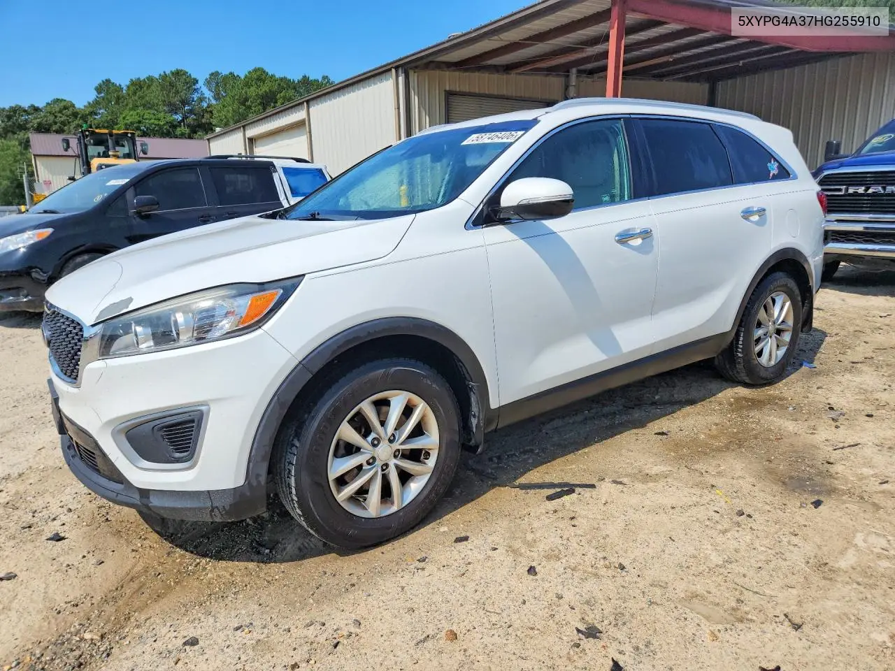 2017 Kia Sorento Lx VIN: 5XYPG4A37HG255910 Lot: 58746406