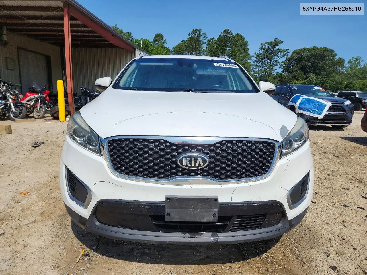 2017 Kia Sorento Lx VIN: 5XYPG4A37HG255910 Lot: 58746406