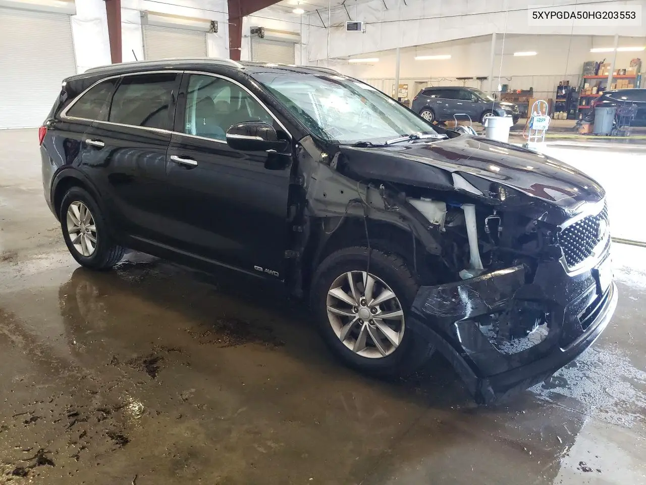2017 Kia Sorento Lx V6 VIN: 5XYPGDA50HG203553 Lot: 59644486