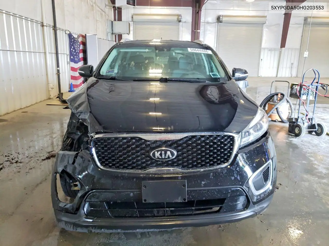 2017 Kia Sorento Lx V6 VIN: 5XYPGDA50HG203553 Lot: 59644486