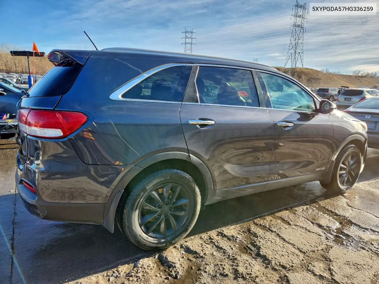 5XYPGDA57HG336259 2017 Kia Sorento Lx