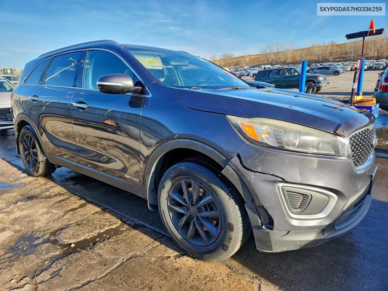 5XYPGDA57HG336259 2017 Kia Sorento Lx