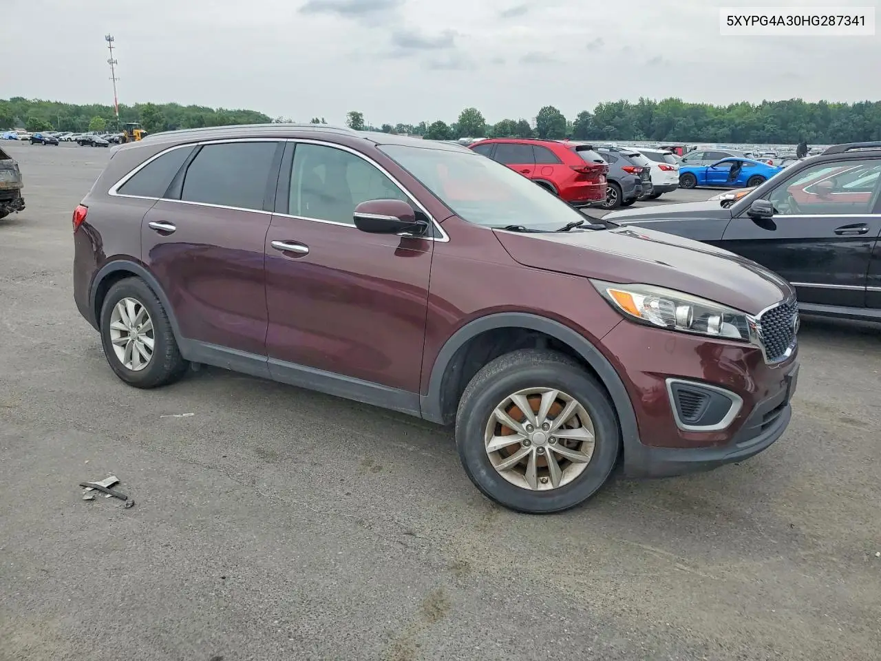 2017 Kia Sorento Lx VIN: 5XYPG4A30HG287341 Lot: 60056046