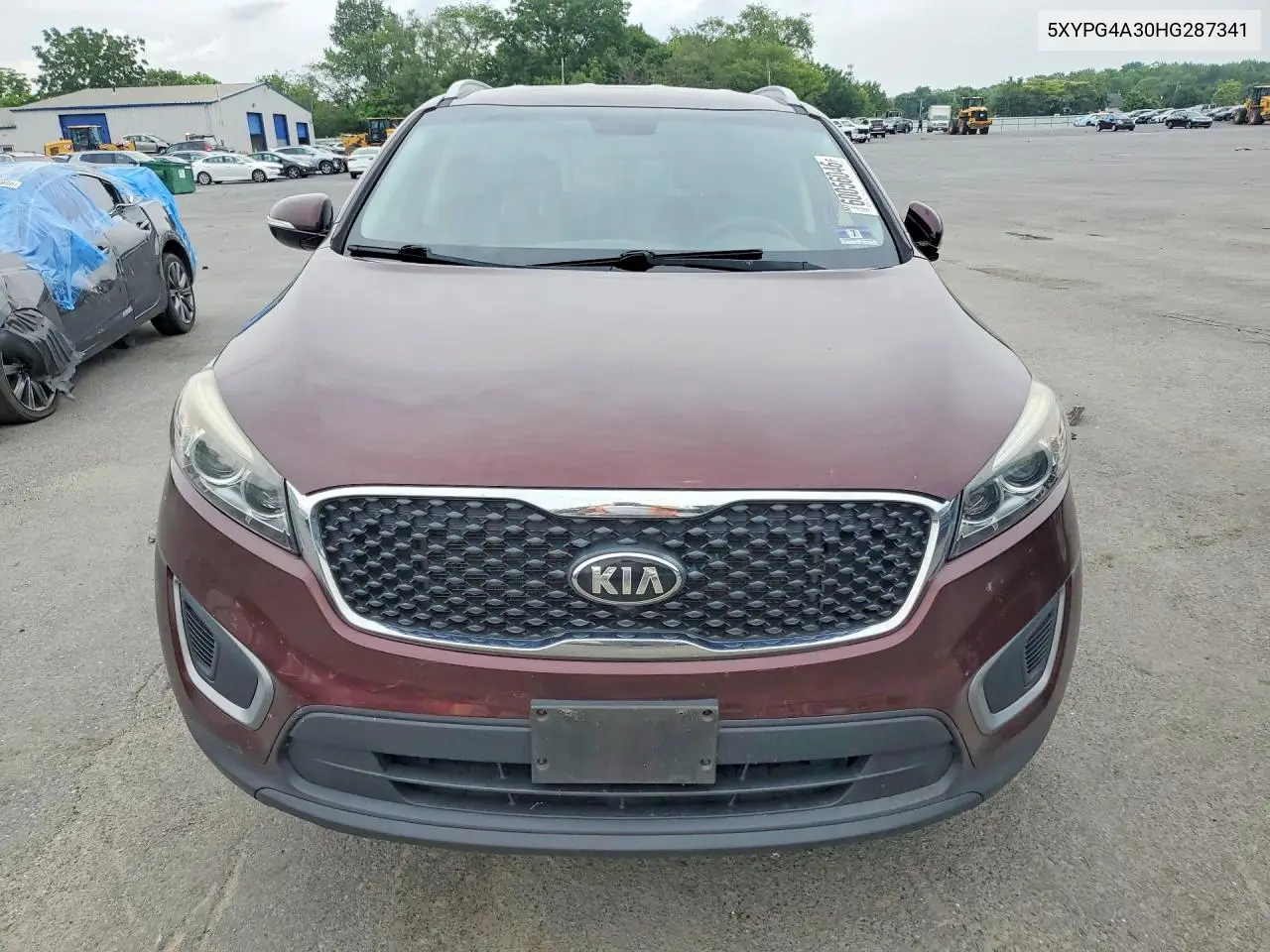 2017 Kia Sorento Lx VIN: 5XYPG4A30HG287341 Lot: 60056046