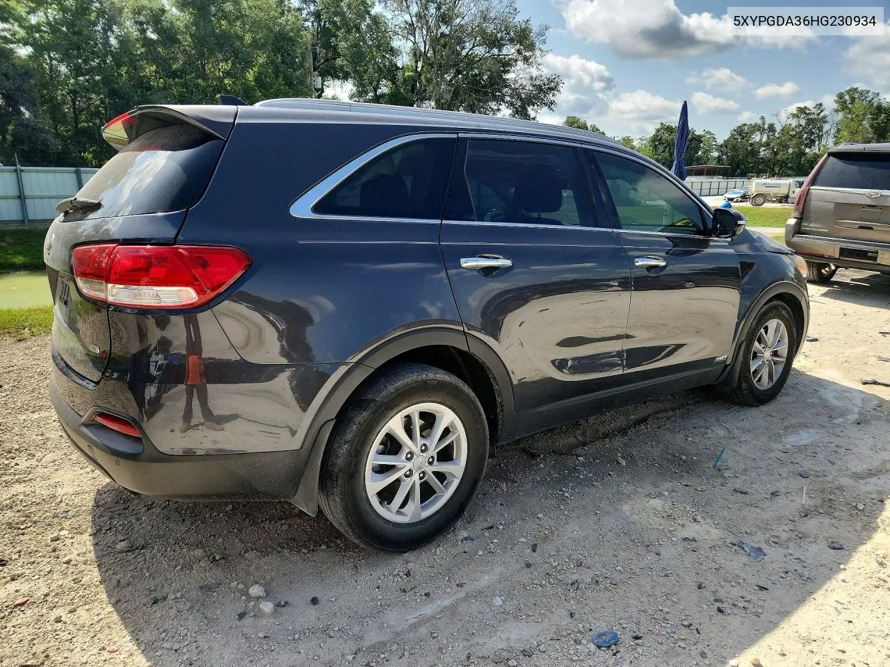 2017 Kia Sorento Lx VIN: 5XYPGDA36HG230934 Lot: 60142196