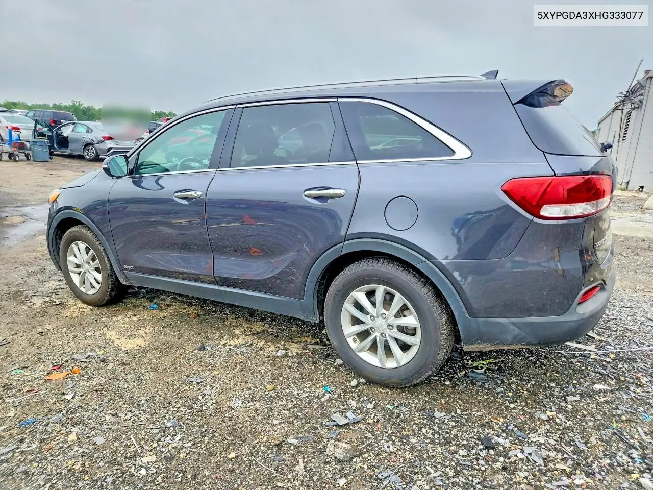 2017 Kia Sorento Lx VIN: 5XYPGDA3XHG333077 Lot: 60451906
