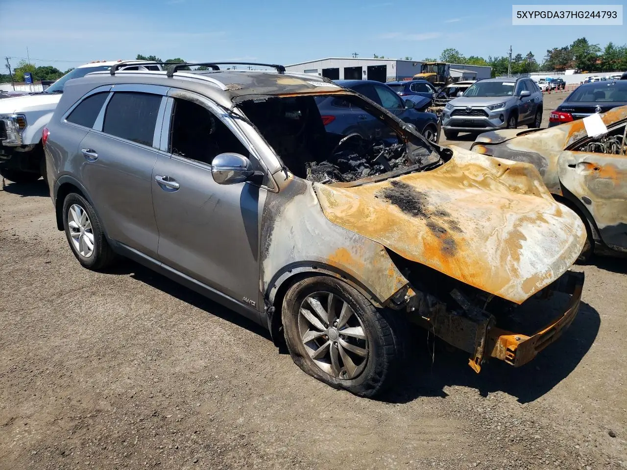 2017 Kia Sorento Lx VIN: 5XYPGDA37HG244793 Lot: 60661476