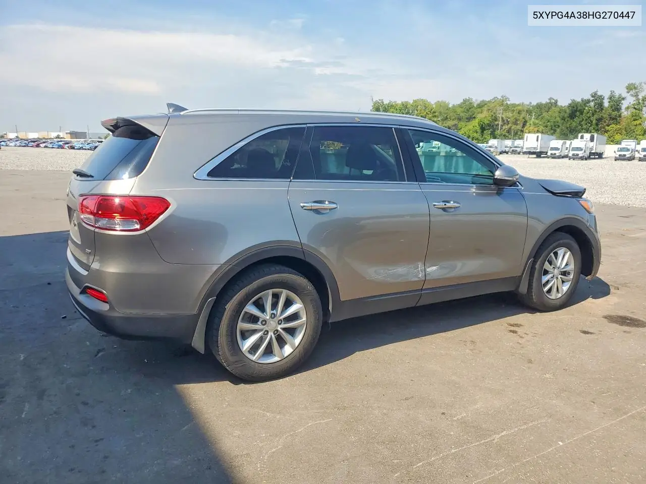 2017 Kia Sorento Lx VIN: 5XYPG4A38HG270447 Lot: 61773106